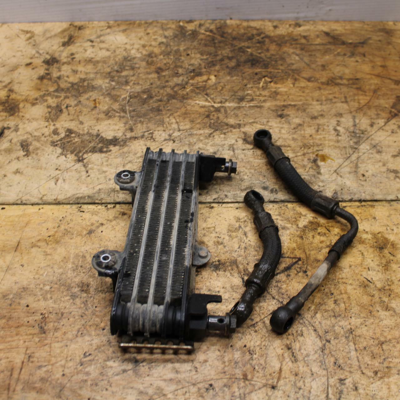 07-11 SUZUKI VSTROM 650 ENGINE MOTOR OIL COOLER W/ HOSES BB340