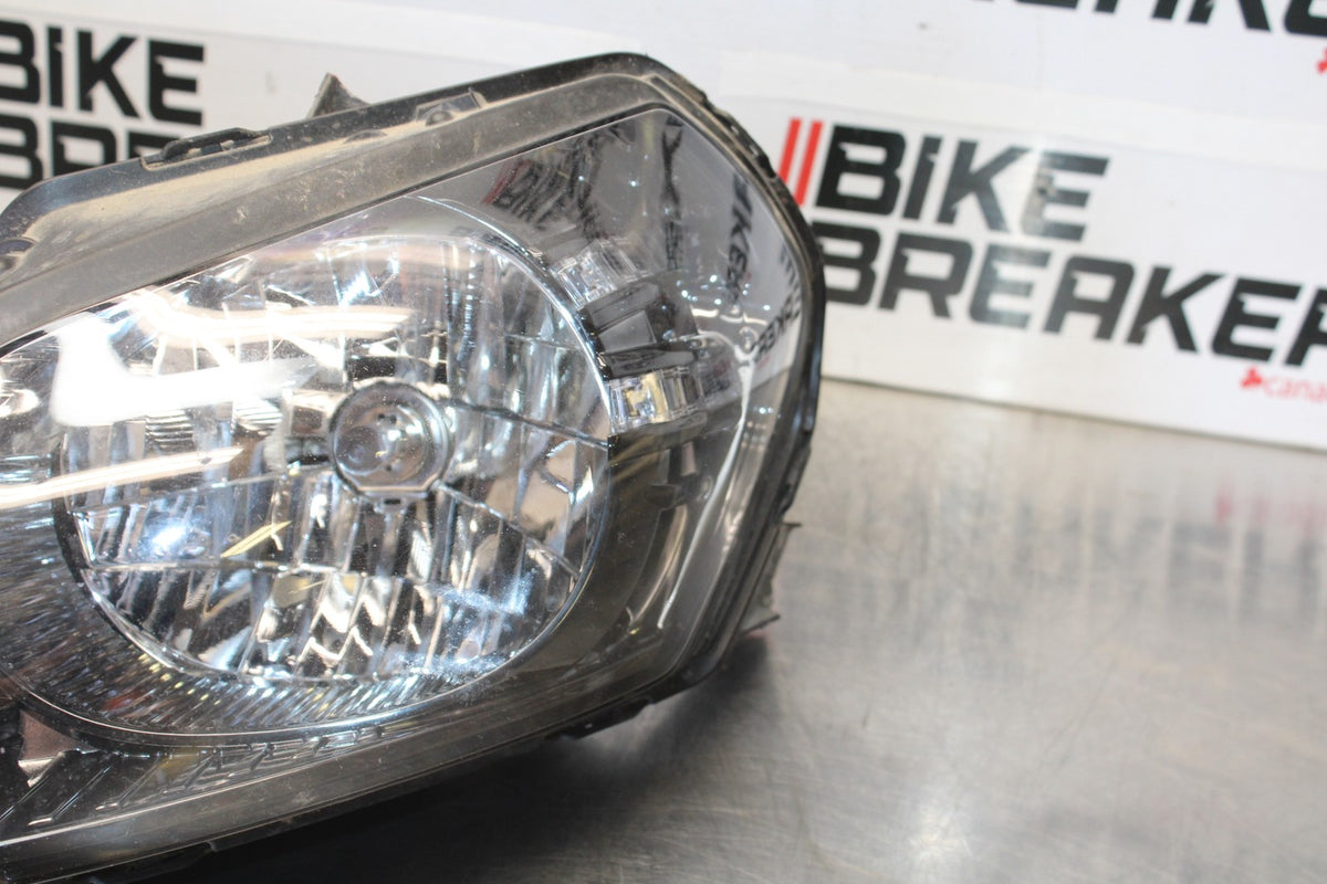 09 KAWASAKI CONCOURS 14 ZG1400B FRONT HEADLIGHT HEAD LIGHT LAMP BB875