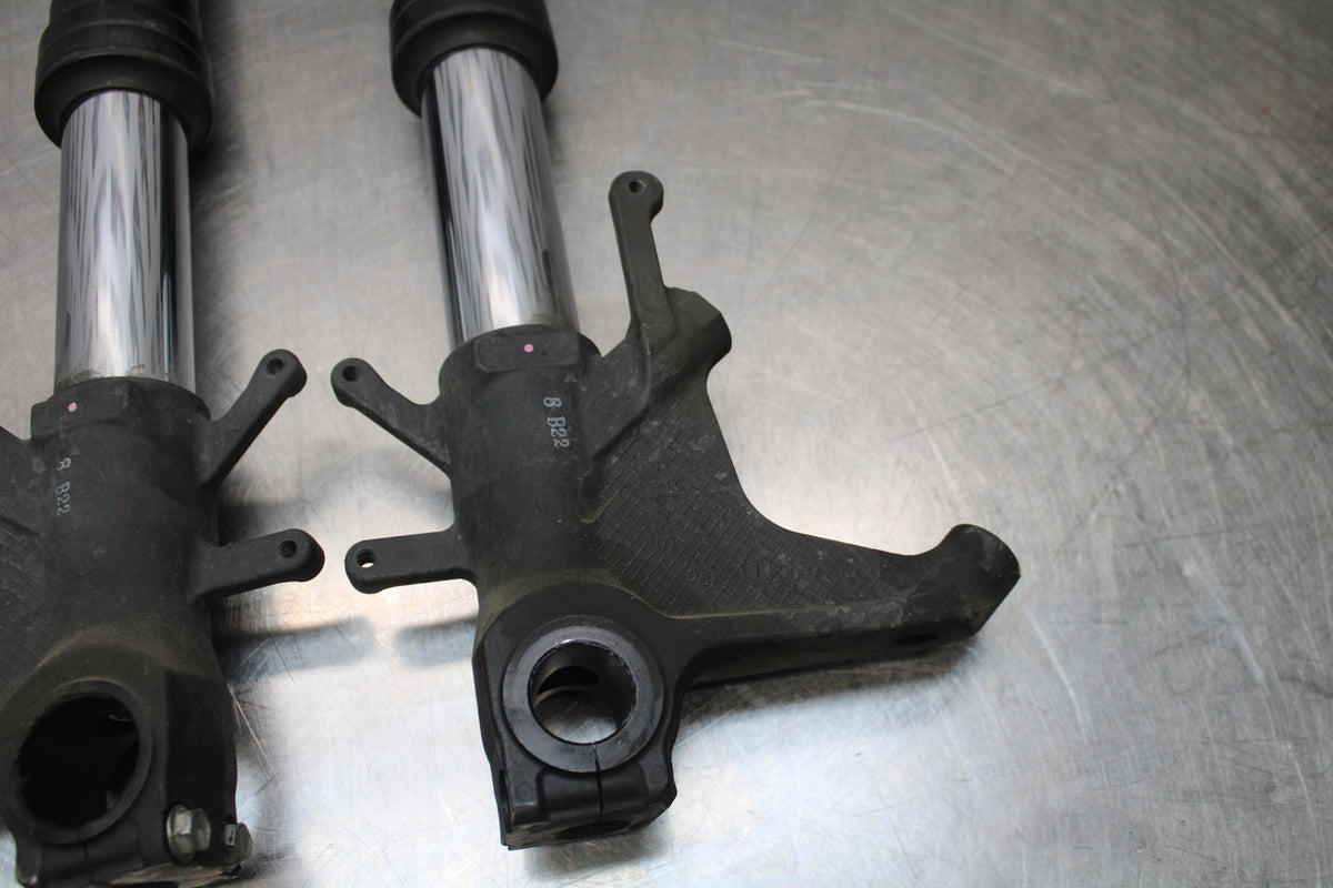 08-10 SUZUKI GSXR 600 FRONT FORKS SHOCK SUSPENSION SET PAIR BB202