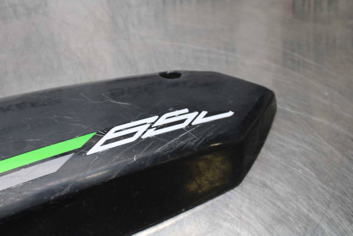 08-18 KAWASAKI KLR650 RIGHT & LEFT REAR BACK TAIL FAIRING COWL SHROUD BB183