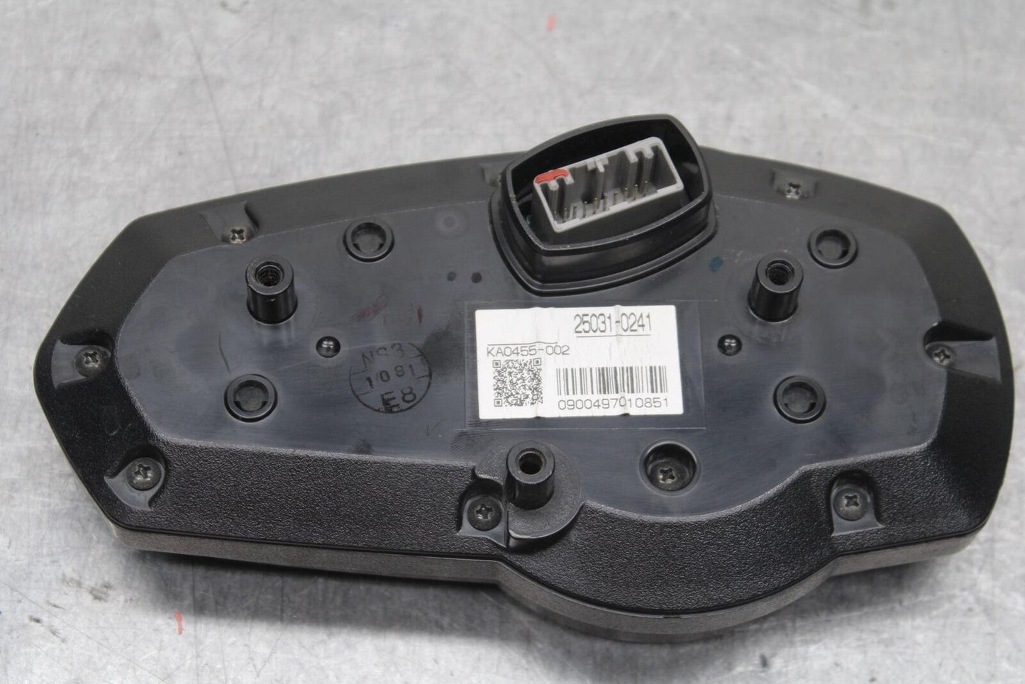 09-12 KAWASAKI NINJA ZX6R SPEEDO TACH GAUGES DISPLAY CLUSTER SPEEDOMETER BB640