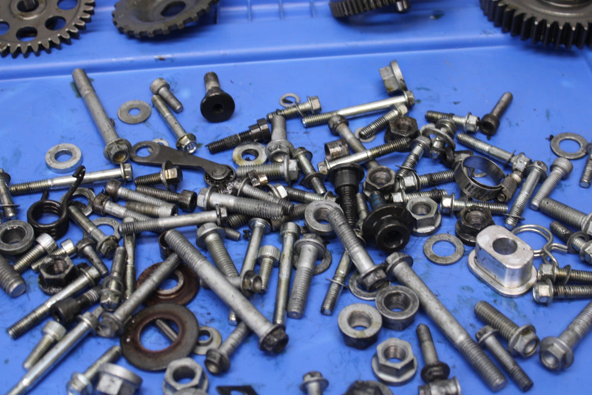 15 APRILIA RSV4 FACTORY APRC ABS ENGINE BOLTS HARDWARE MOTOR SCREWS BB901 