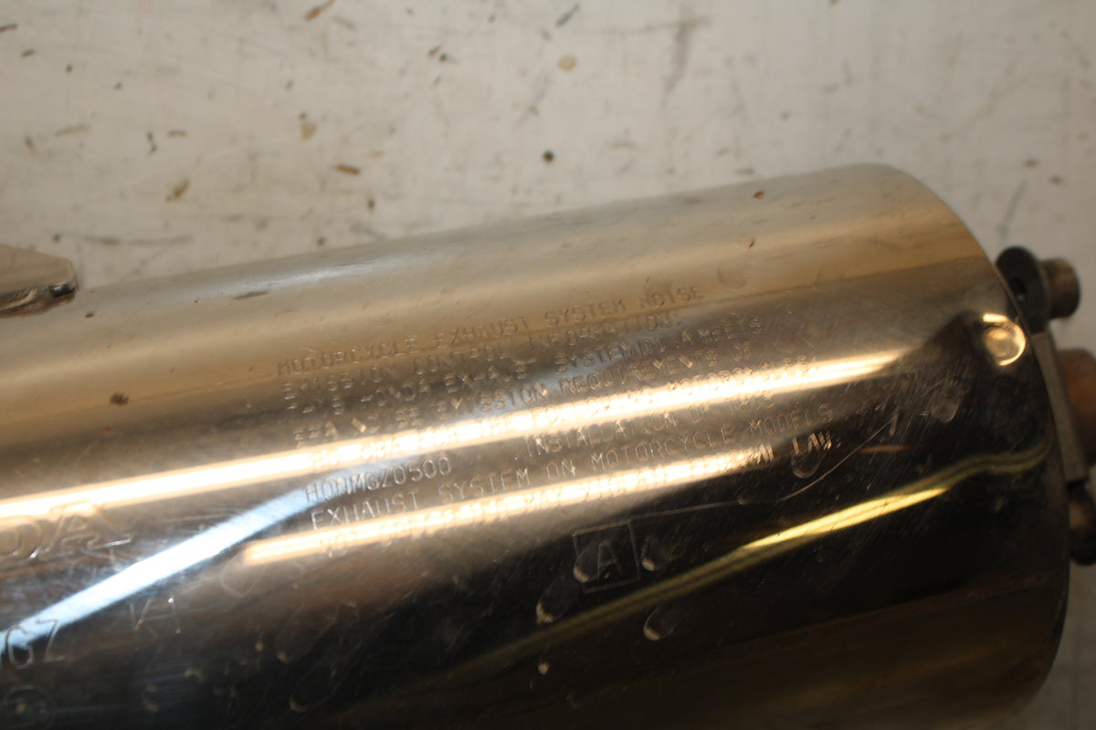13-15 HONDA CBR500R EXHAUST PIPE MUFFLER SLIP ON CAN SILENCER BB704
