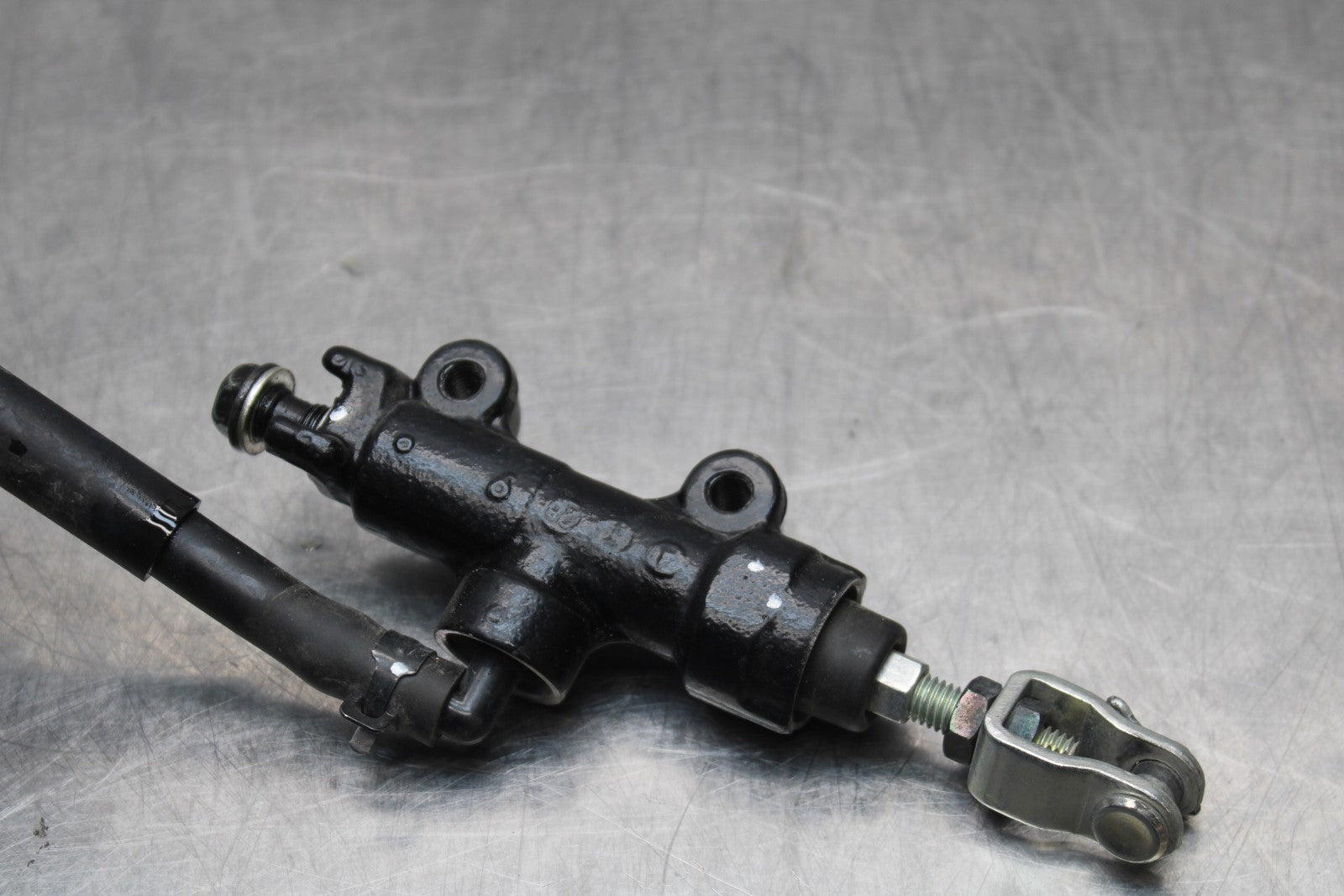 13-17 KAWASAKI NINJA 300 EX300 ABS REAR BRAKE MASTER CYLINDER W RESERVOIR BB187