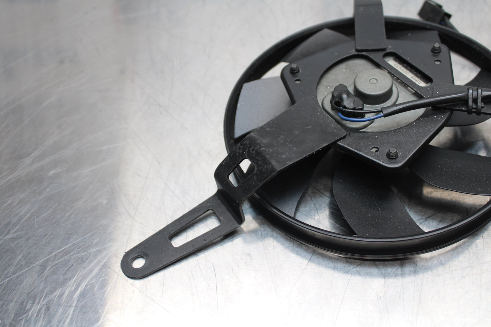 13-17 KAWASAKI NINJA ZX6R ZX636 ABS ENGINE RADIATOR COOLING FAN BB143