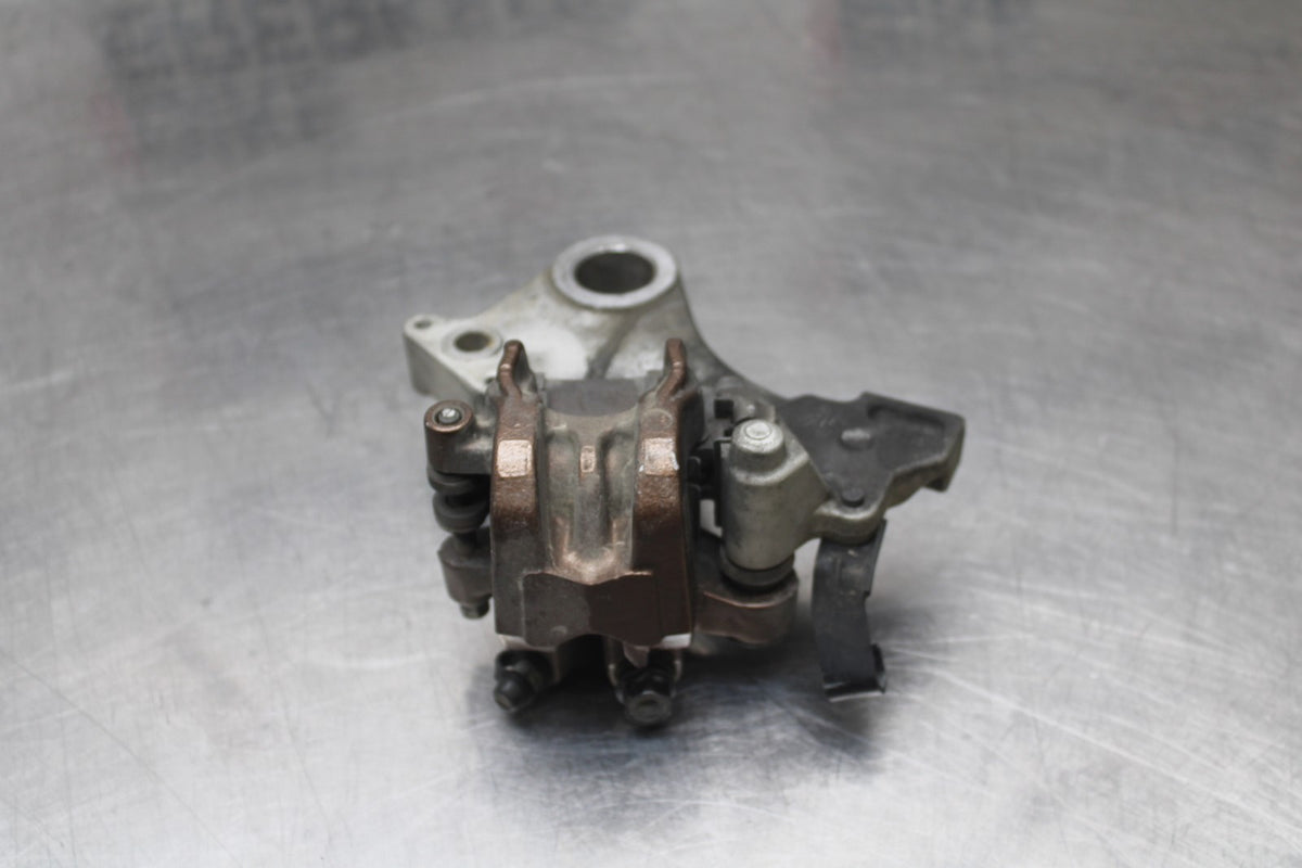07-12 HONDA CBR600RR REAR BACK BRAKE CALIPER W MOUNT BRACKET BB812