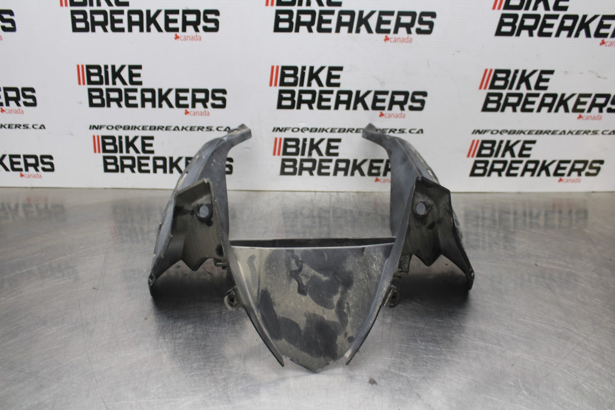 08-12 KAWASAKI NINJA 250R EX250J FRONT CENTER COWL FAIRING BB784