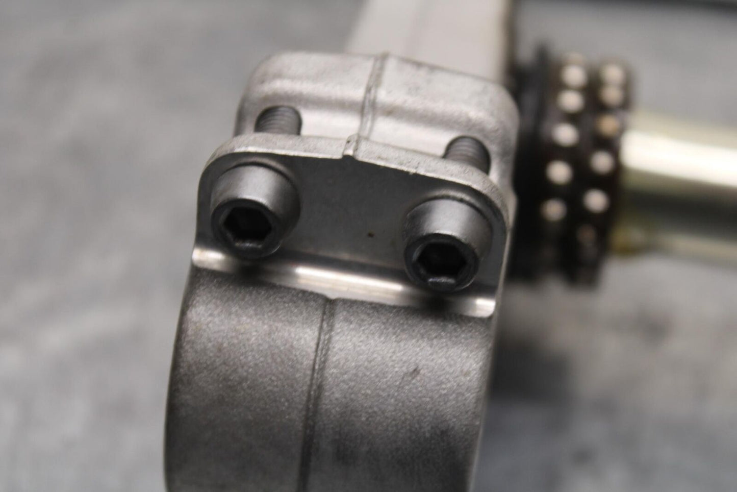 09-12 KAWASAKI NINJA ZX6R ZX600R FRONT FORKS CLAMP LOWER TRIPLE TREE STEM BB617