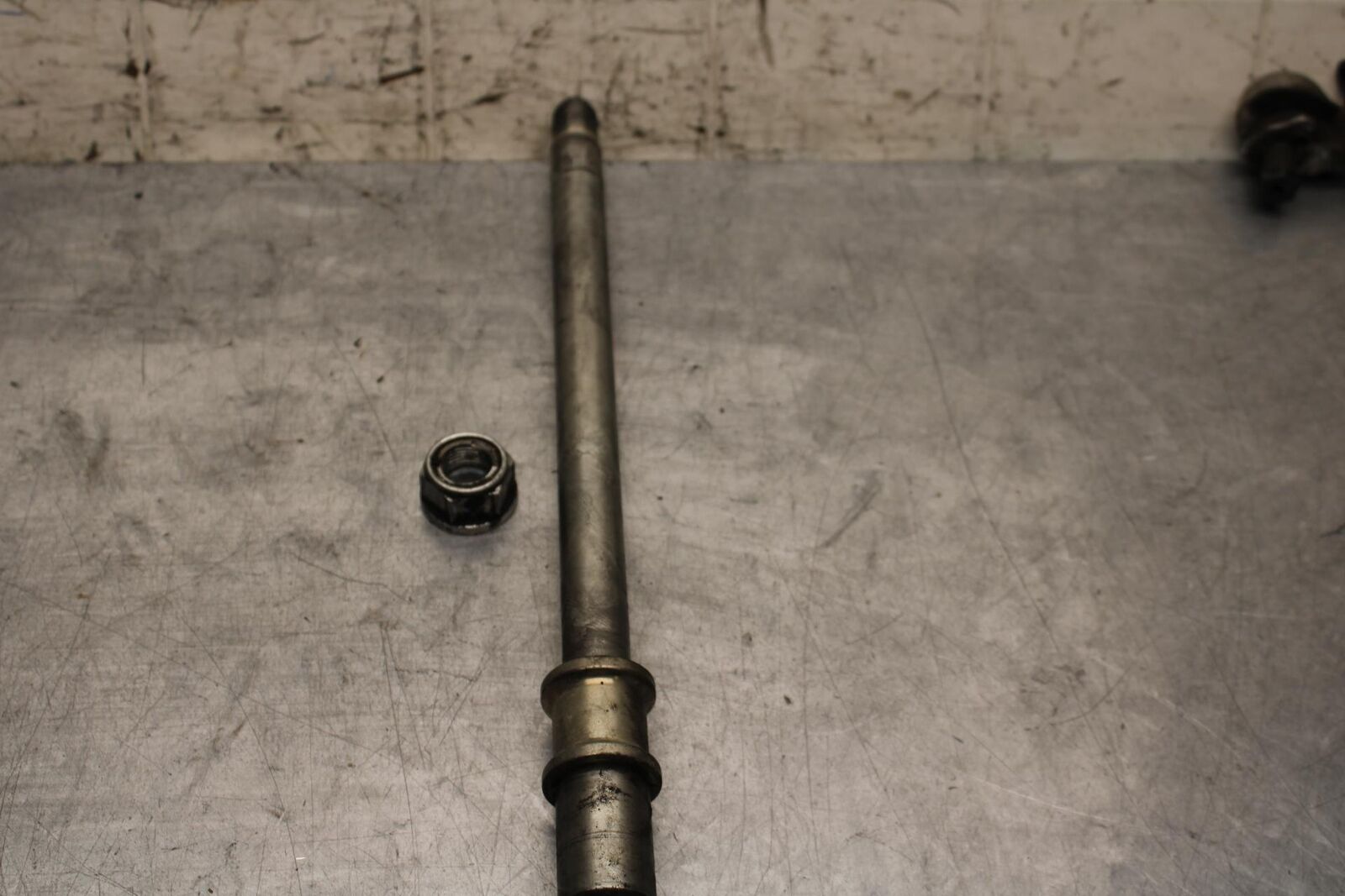 2007 Honda Shadow Spirit 1100 VT1100C REAR AXLE BACK WHEEL RIM  BOLT AXEL BB561
