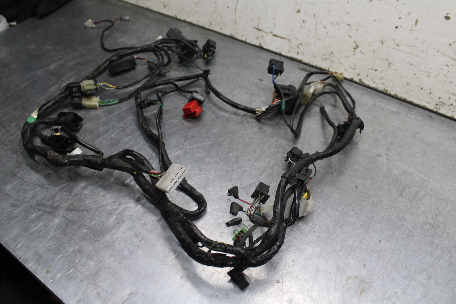 08-12 KAWASAKI NINJA 250R EX250J MAIN ENGINE WIRING HARNESS WIRE LOOM BB111