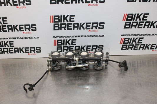 07-08 KAWASAKI NINJA ZX6R MAIN FUEL INJECTORS / THROTTLE BODIES BB199