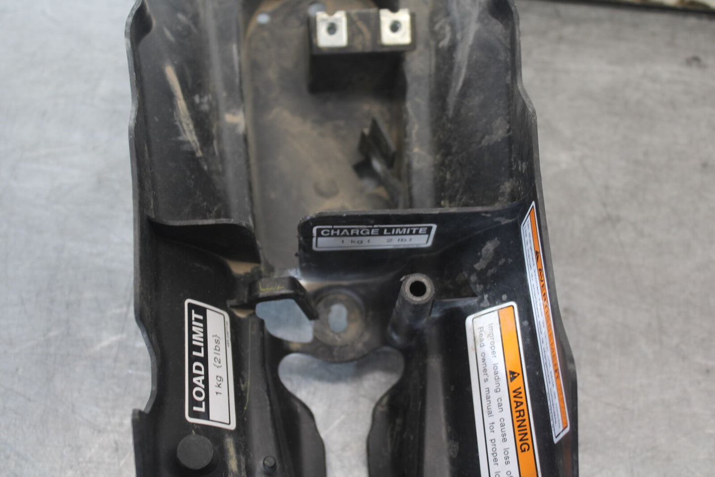 09-14 YAMAHA YZF R1 REAR BACK TAIL UNDERTAIL FAIRING COWL FENDER BB696