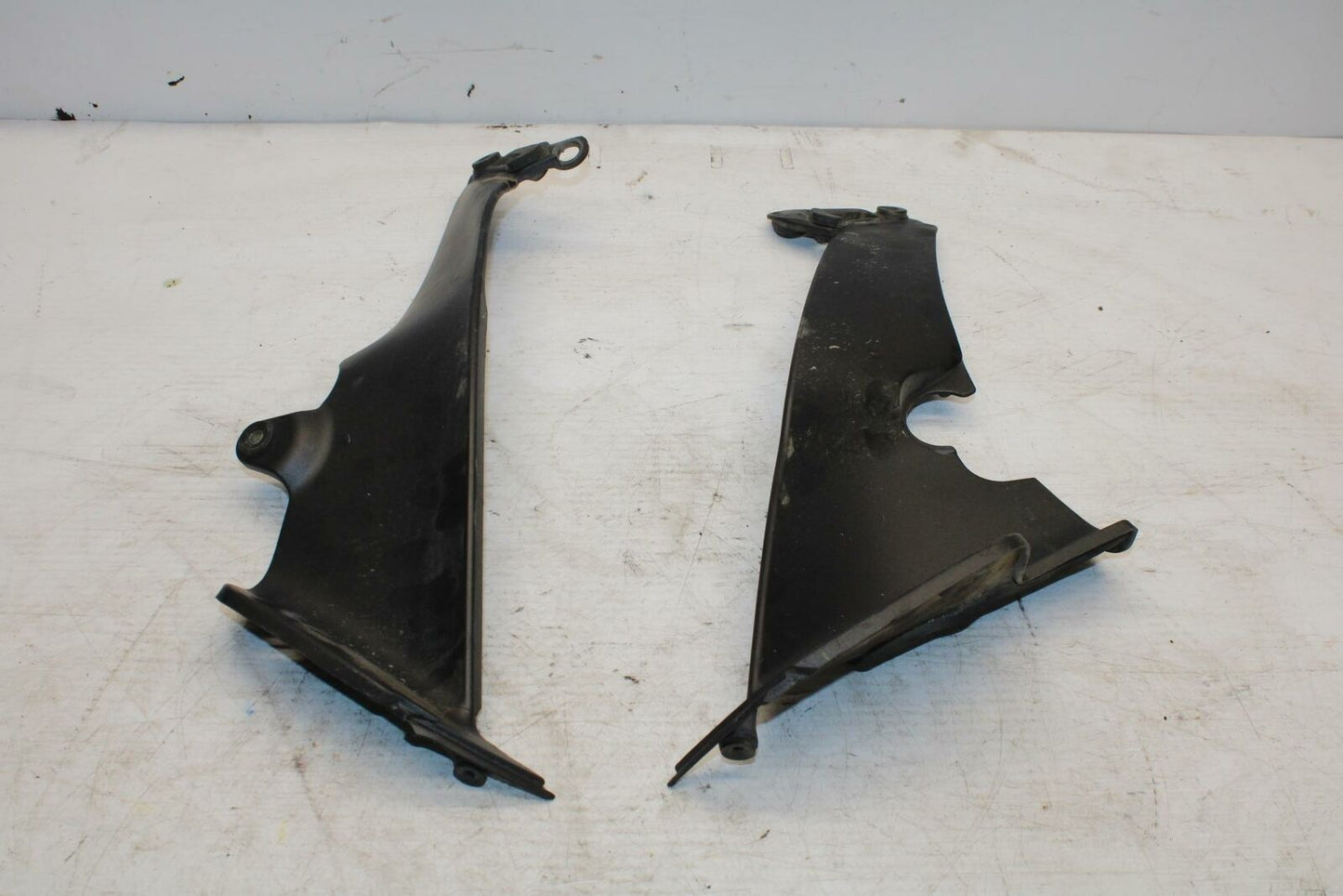 09-14 YAMAHA YZF R1 RIGHT LEFT INNER FAIRINGS COWLS PANELS TRIMS BB286