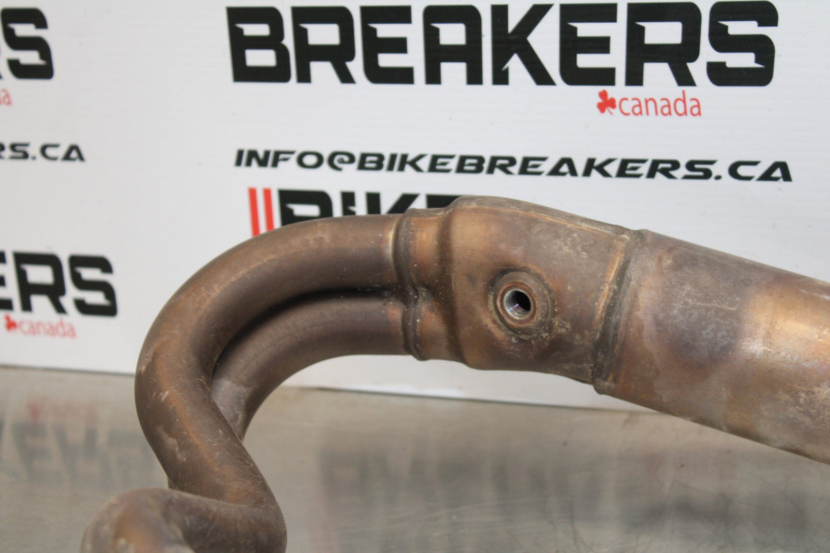 18-23 KAWASAKI NINJA 400 EX400 ABS EXHAUST HEADER PIPES MANIFOLD BB177