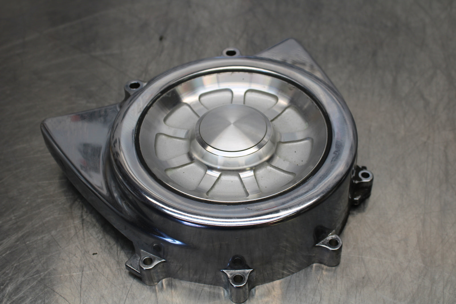 04 YAMAHA ROAD STAR XV1700A ENGINE BELT COVER BB155