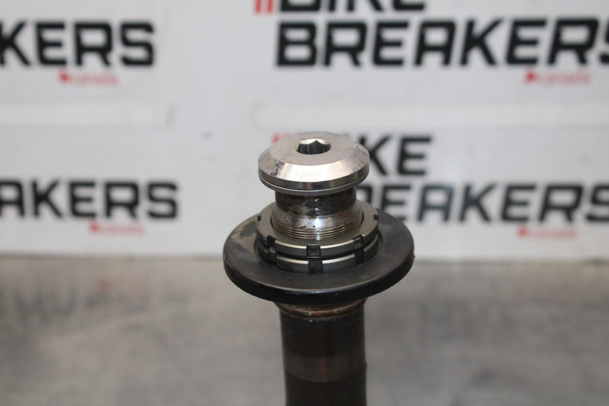 08 KAWASAKI NINJA ZX10R FRONT FORKS CLAMP LOWER TRIPLE TREE STEM BB902