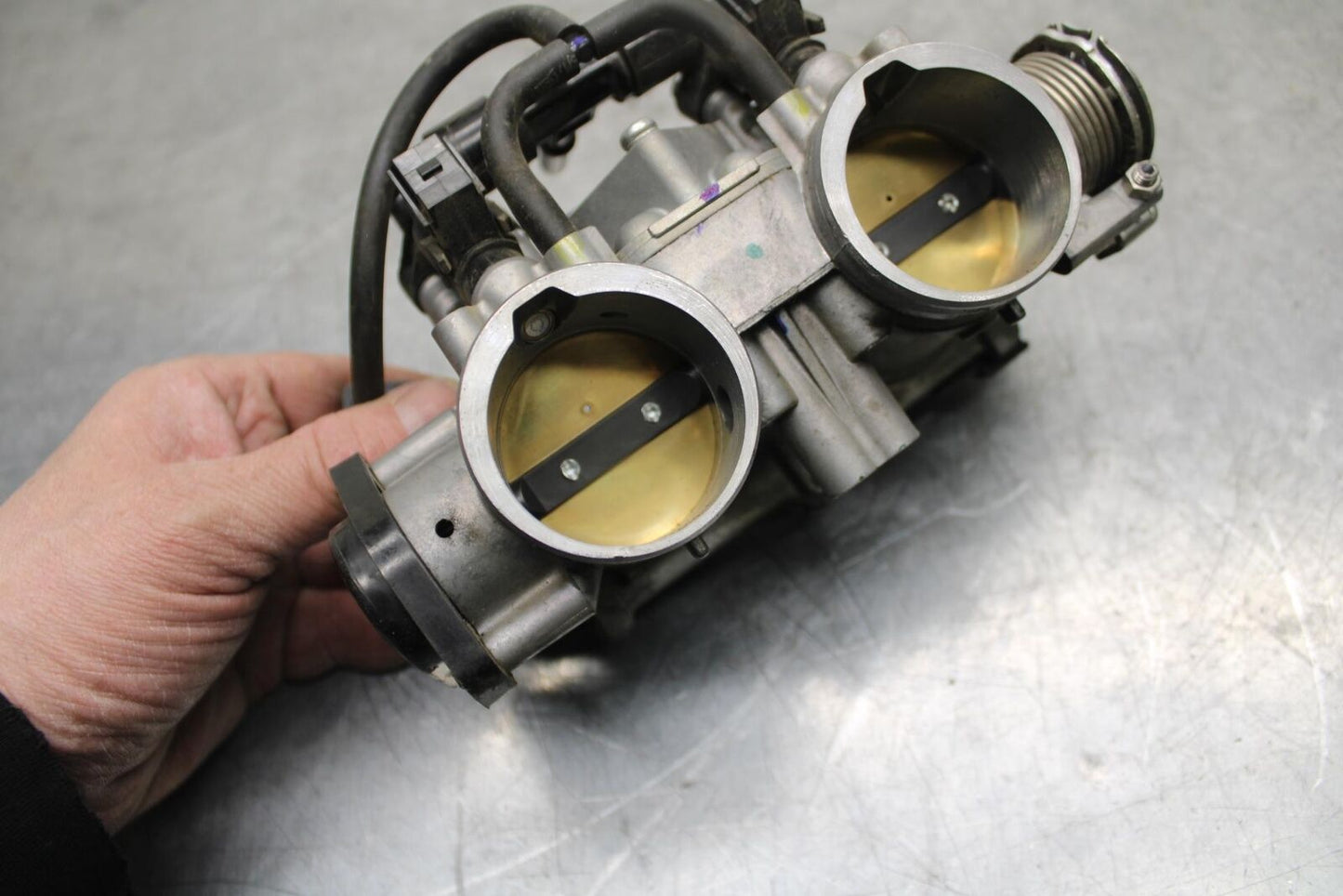17 HONDA CRF1000LD AFRICA TWIN DCT ABS THROTTLE BODY BODIES BB97
