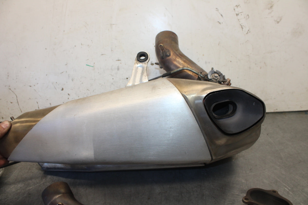 12-15 DUCATI 1199 PANIGALE FULL EXHAUST SYSTEM HEADERS PIPE MUFFLER BB699