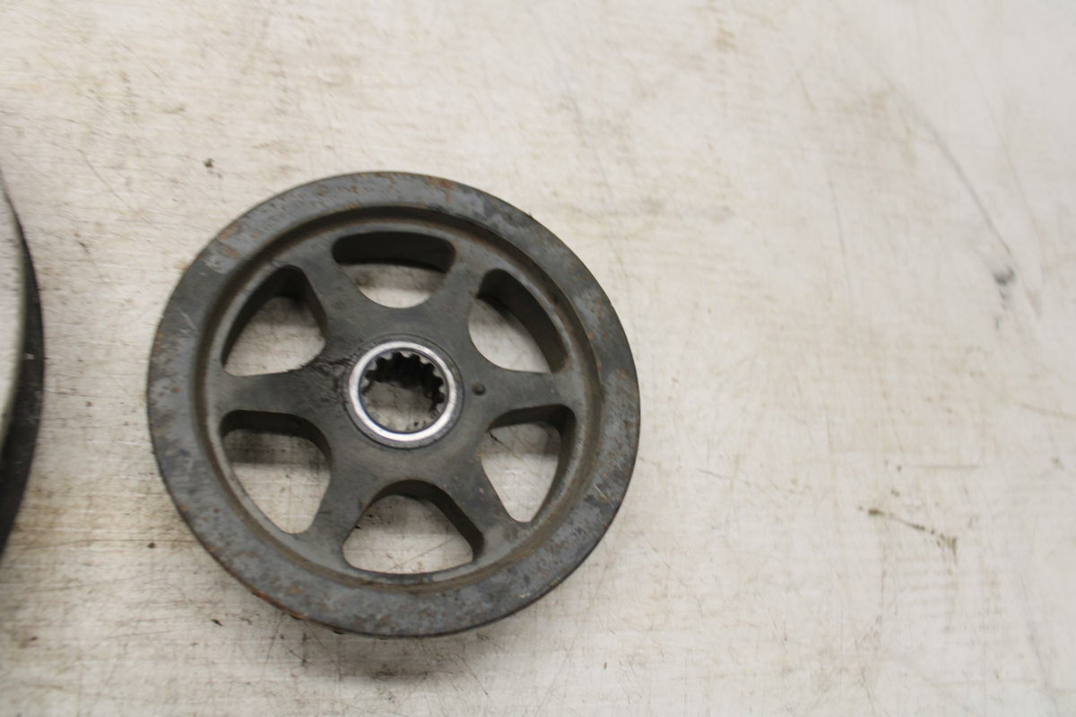 06-21 KAWASAKI VULCAN 900 DRIVE BELT PULLEY SET BB363