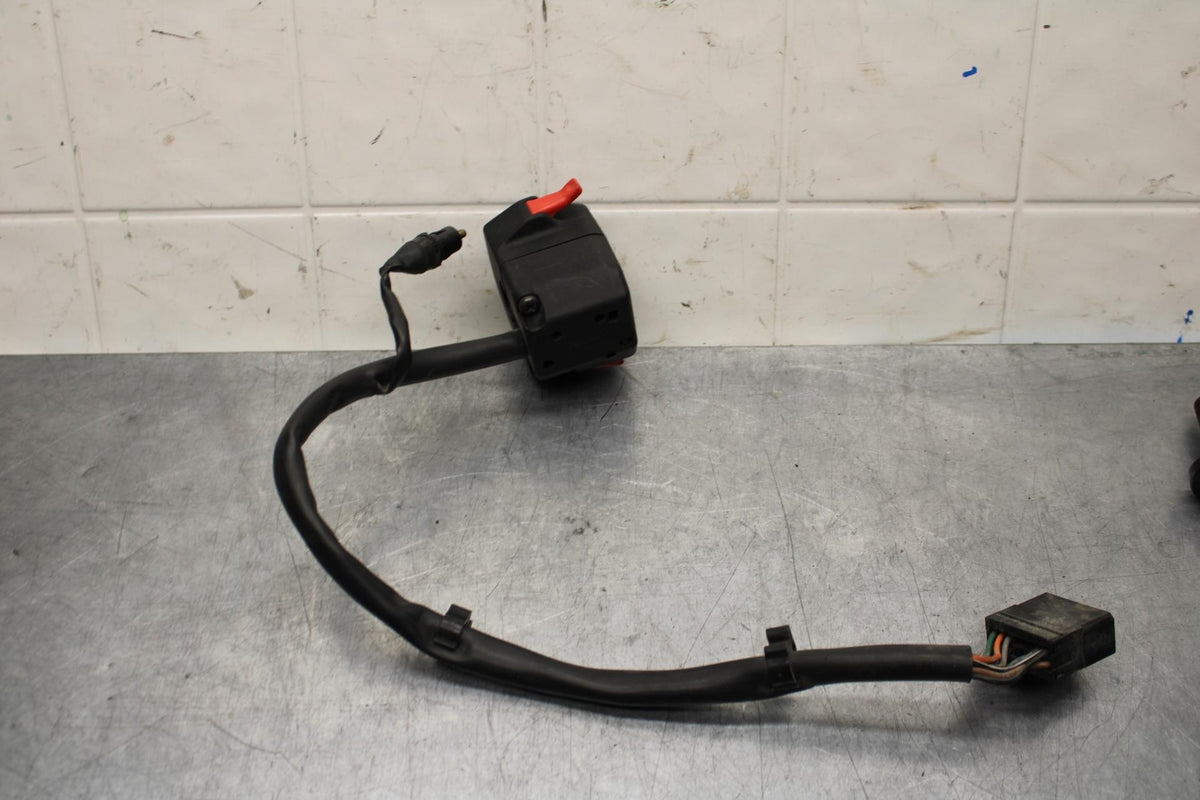2012 Triumph Daytona 675R LEFT CLIP ON HANDLE HORN SIGNALS SWITCH  BB589