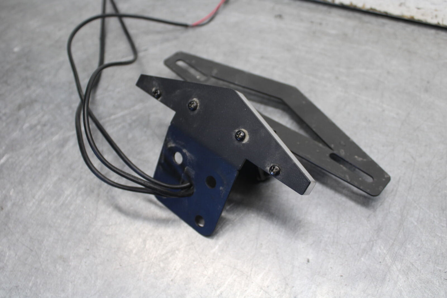 09-12 KAWASAKI NINJA ZX6R AFTERMARKET FENDER ELIMINATOR LICENSE BRACKET   BB698