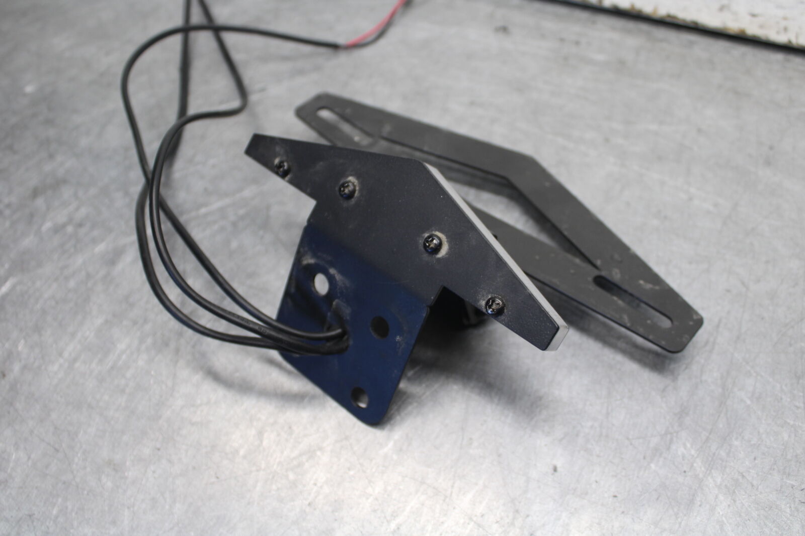 09-12 KAWASAKI NINJA ZX6R AFTERMARKET FENDER ELIMINATOR LICENSE BRACKET   BB698