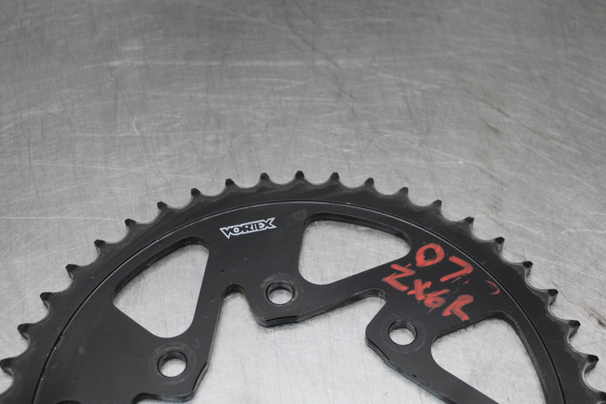 07 KAWASAKI NINJA ZX6R VORTEX 45-T REAR BACK SPROCKET BB175
