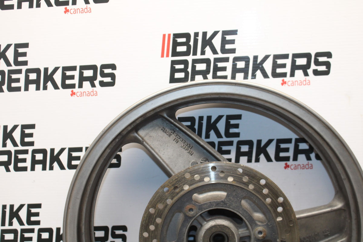 96 KAWASAKI NINJA 500 EX500A REAR WHEEL BACK RIM & ROTOR BB768