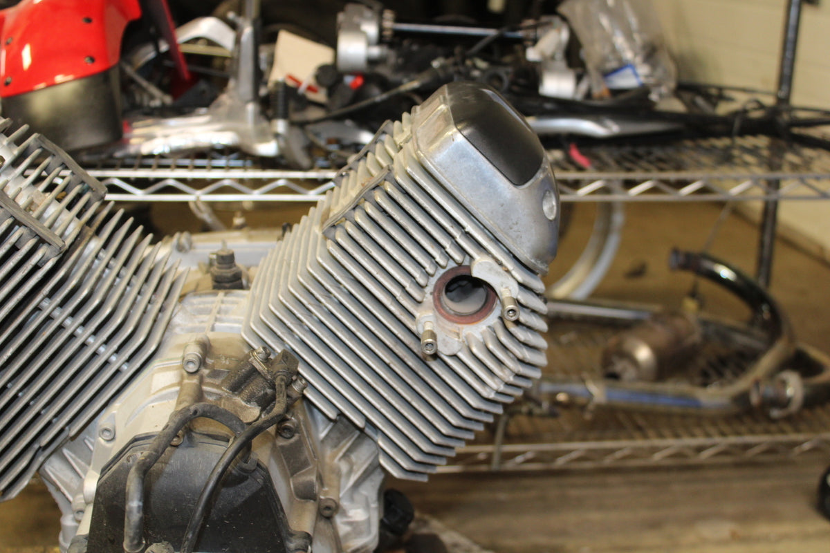 08 MOTO GUZZI BREVA 750 ENGINE MOTOR BB154
