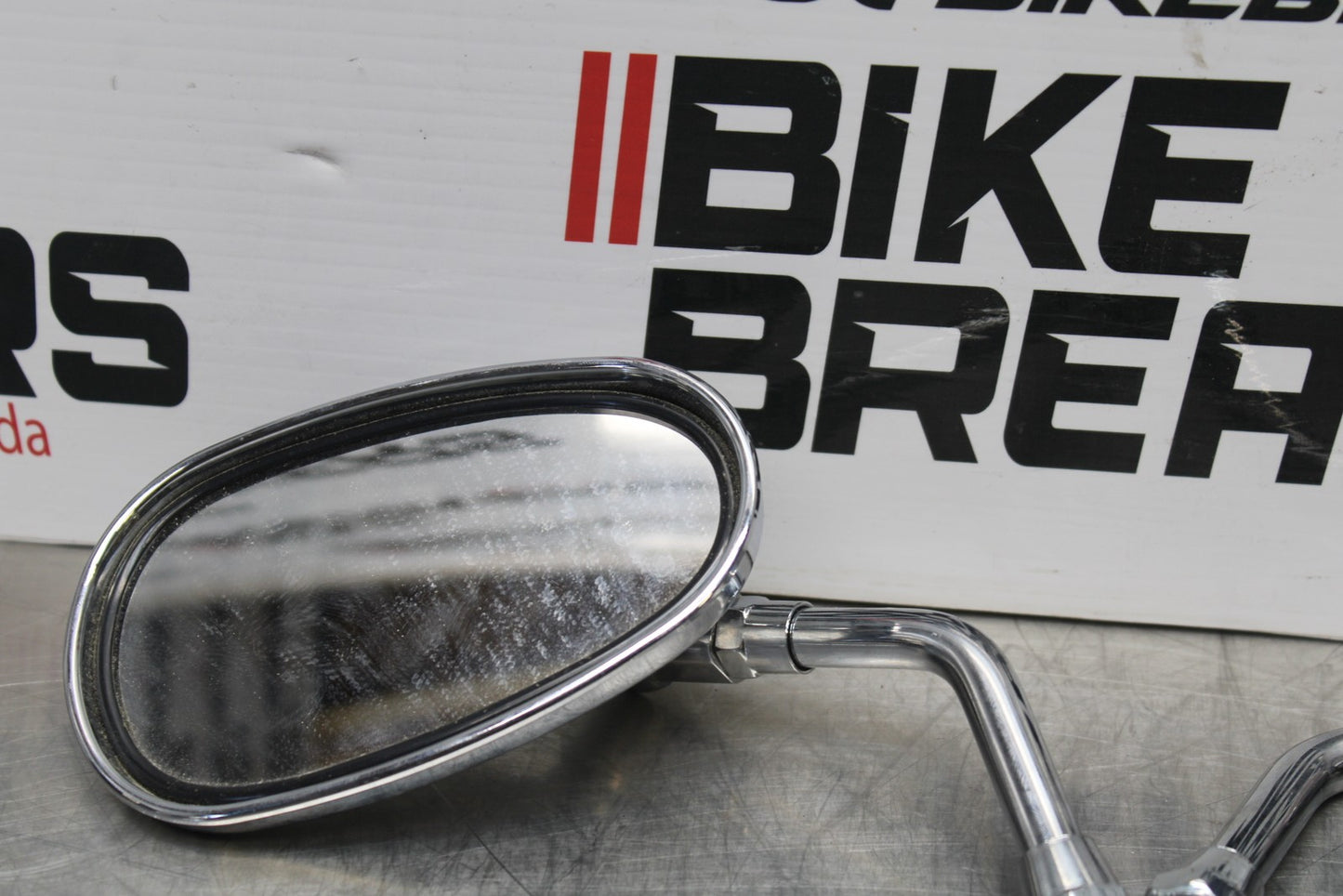 03-08 KAWASAKI VULCAN 1600 REAR VIEW MIRROR SET PAIR MIRRORS BB196