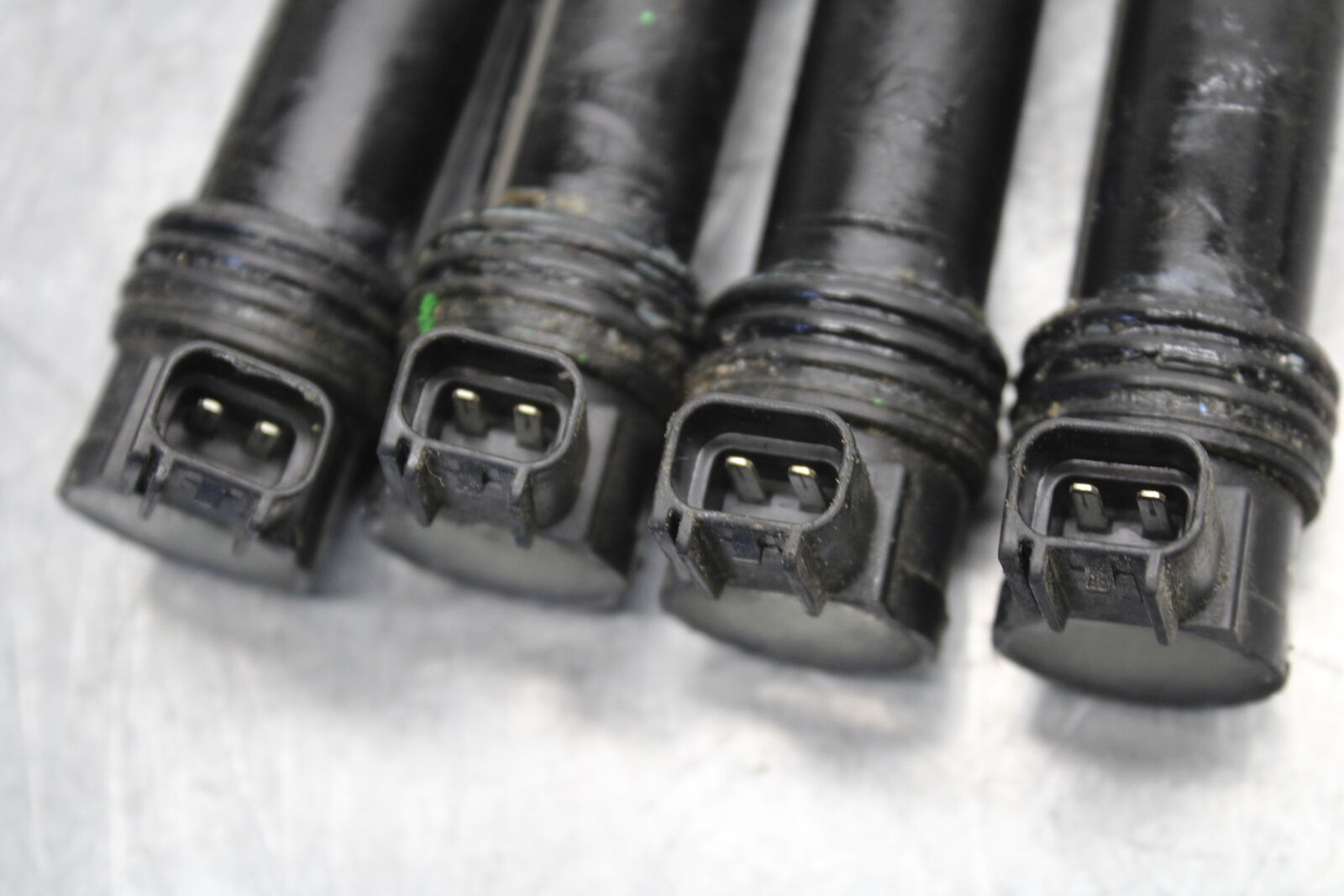 09-12 KAWASAKI NINJA ZX6R IGNITION COILS COIL SPARK PLUG CAPS BB656