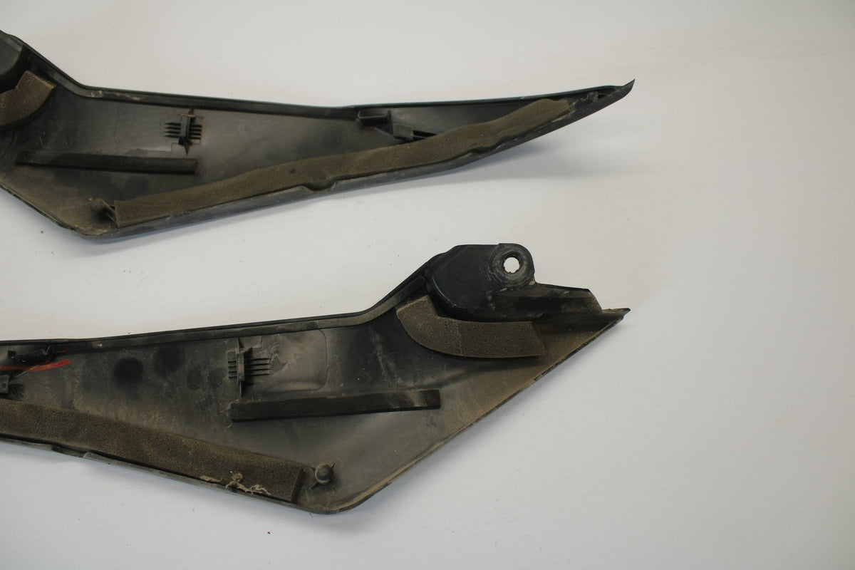 08-16 YAMAHA YZF R6 RIGHT LEFT  SIDE SEAT PANELS TRIMS COWLS FAIRINGS BB273