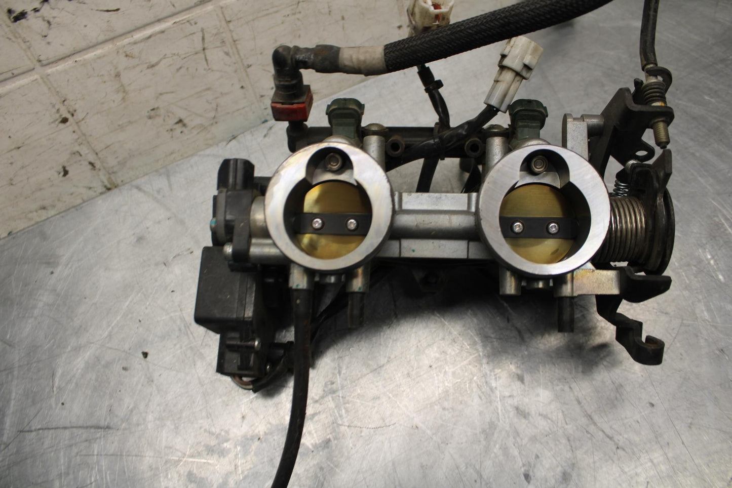 11 KAWASAKI NINJA 650 ER EX 650 MAIN FUEL INJECTORS / THROTTLE BODIES BB503