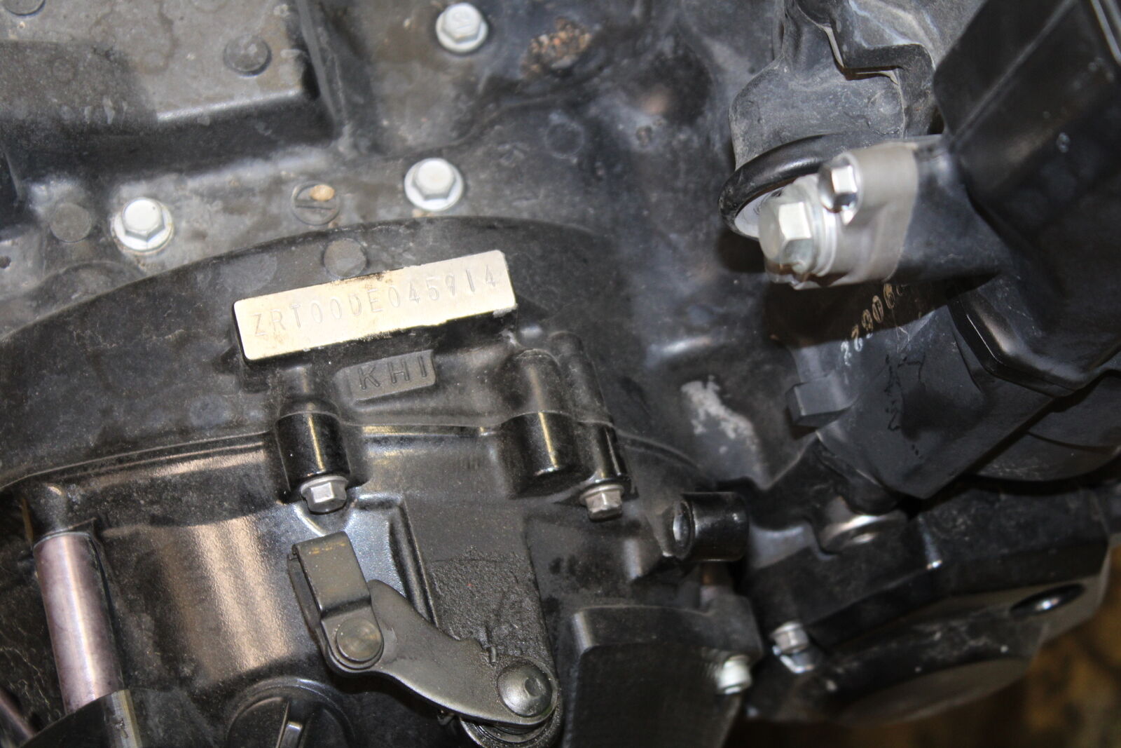 12-13 KAWASAKI Z1000 ENGINE MOTOR BB743