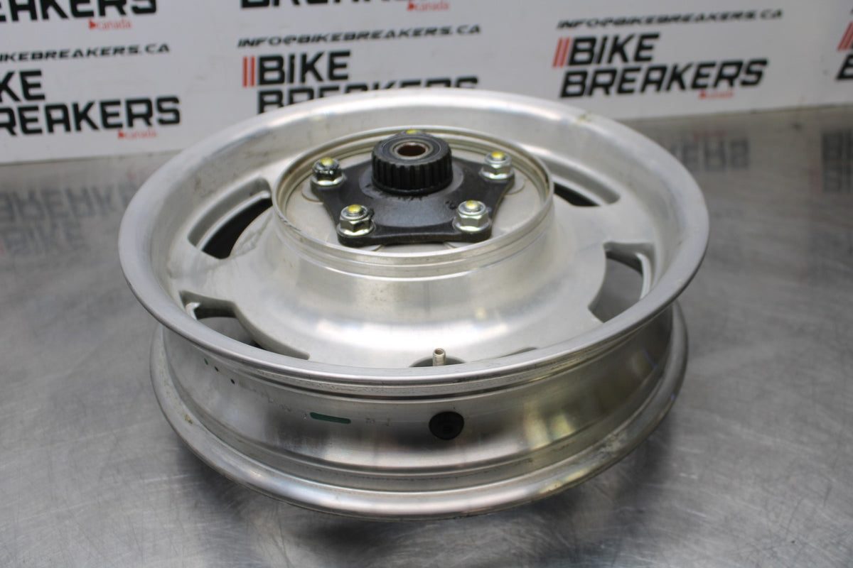 07 HONDA VTX1300R REAR WHEEL BACK RIM & ROTOR BB825