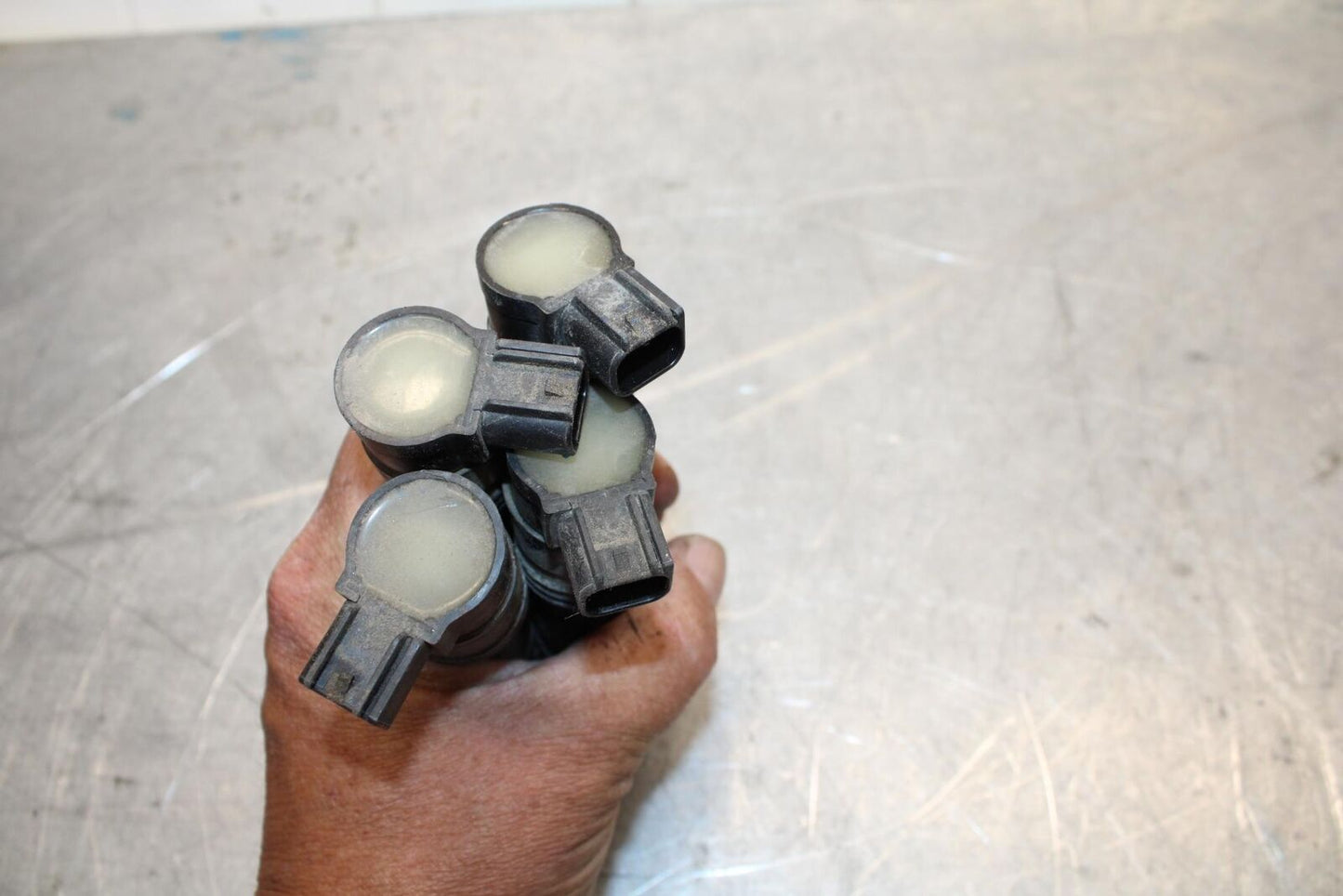 06-07 KAWASAKI NINJA ZX14R IGNITION COILS COIL SPARK PLUG CAPS BB433