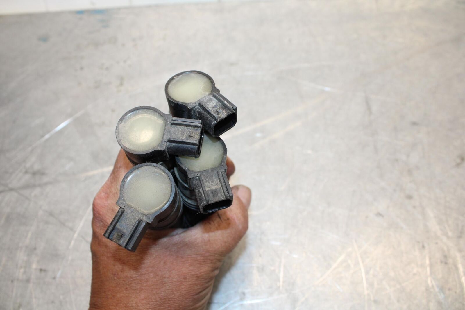 06-07 KAWASAKI NINJA ZX14R IGNITION COILS COIL SPARK PLUG CAPS BB433