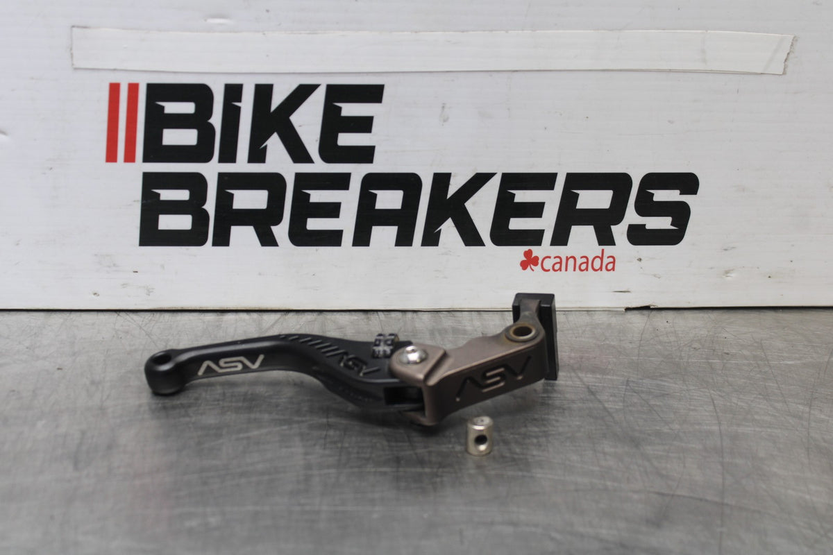 08 KAWASAKI NINJA ZX10R ASV RIGHT CLIPON HANDLEBAR BRAKE LEVER BB902