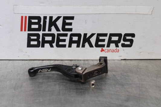 08 KAWASAKI NINJA ZX10R ASV RIGHT CLIPON HANDLEBAR BRAKE LEVER BB902