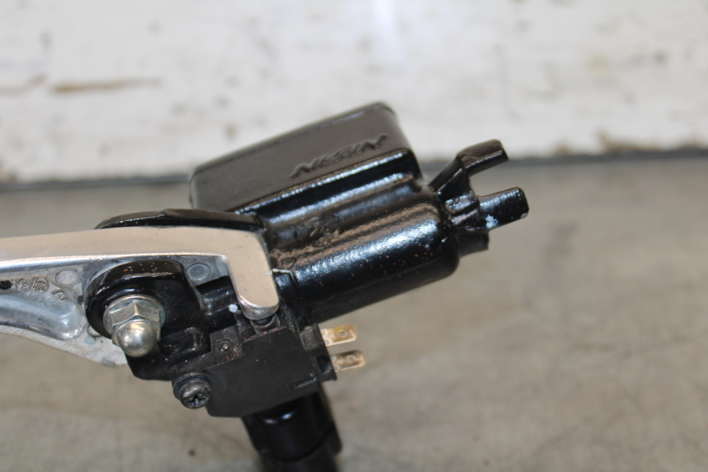 13-15 HONDA CBR500R FRONT BRAKE MASTER CYLINDER w/ LEVER 45510-MGZ-305 BB704