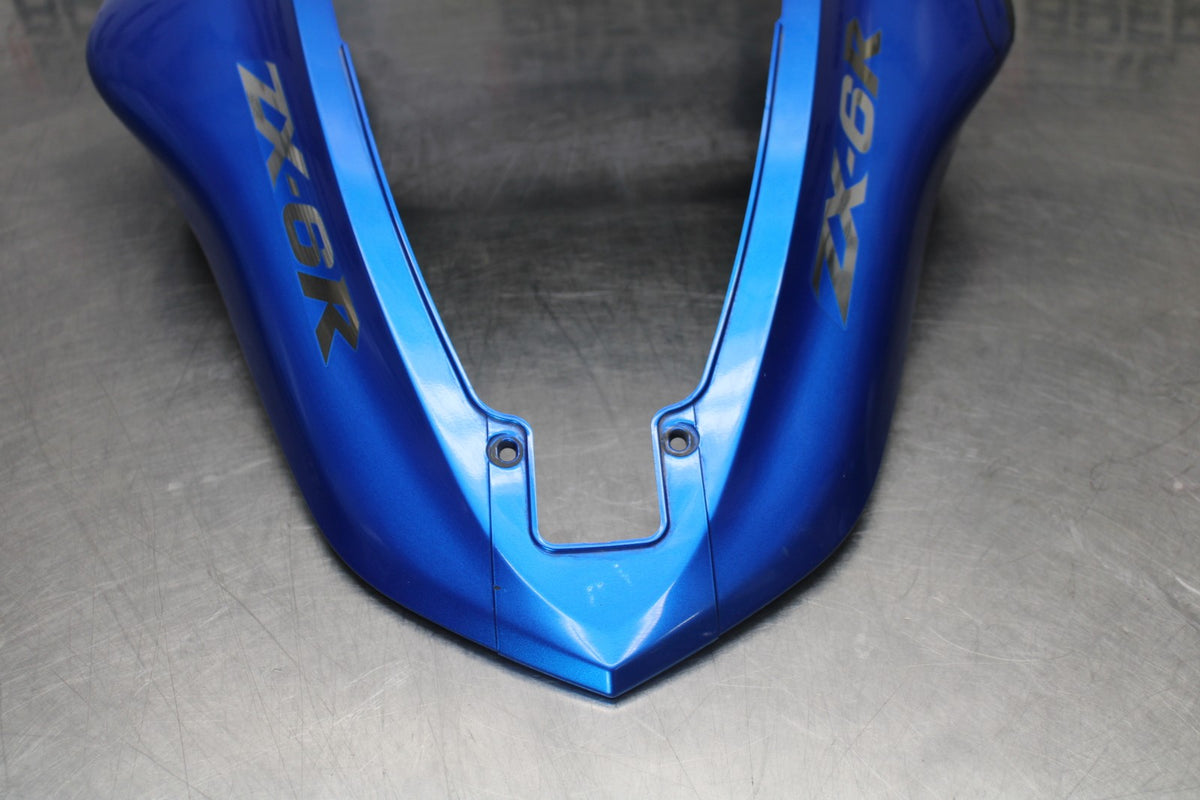07-08 KAWASAKI NINJA ZX6R REAR BACK TAIL FAIRING COWL SHROUD BB896
