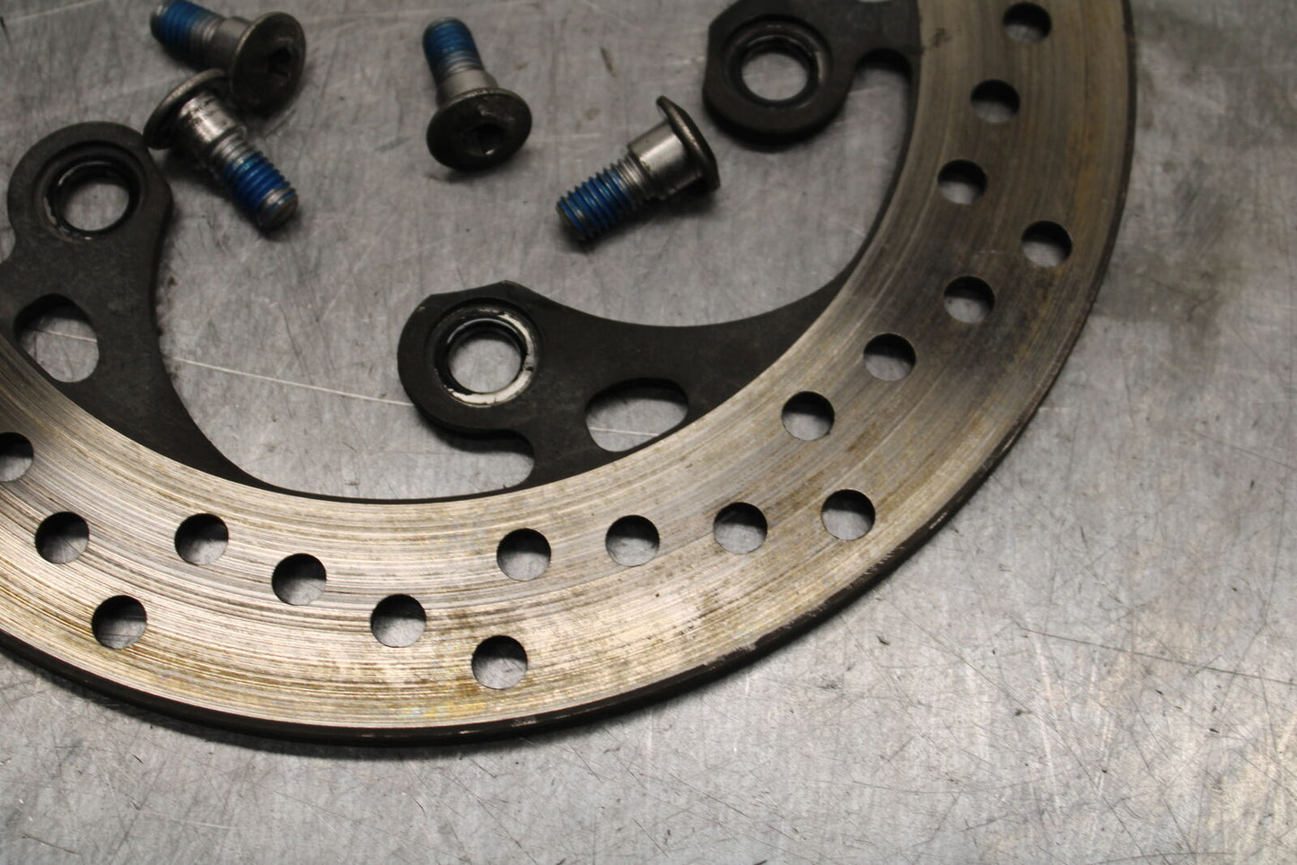 11-24 SUZUKI GSXR750 REAR ROTOR BACK BRAKE DISC 69211-18G00 BB714