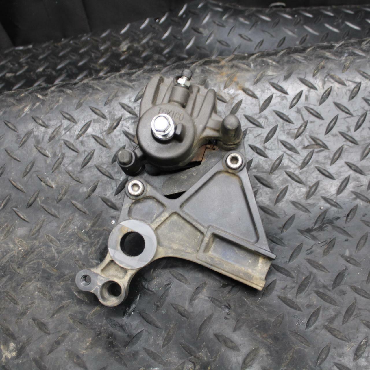 12-17 KAWASAKI NINJA 650 REAR  BRAKE CALIPER W MOUNT BRACKET 43034-0037 BB211