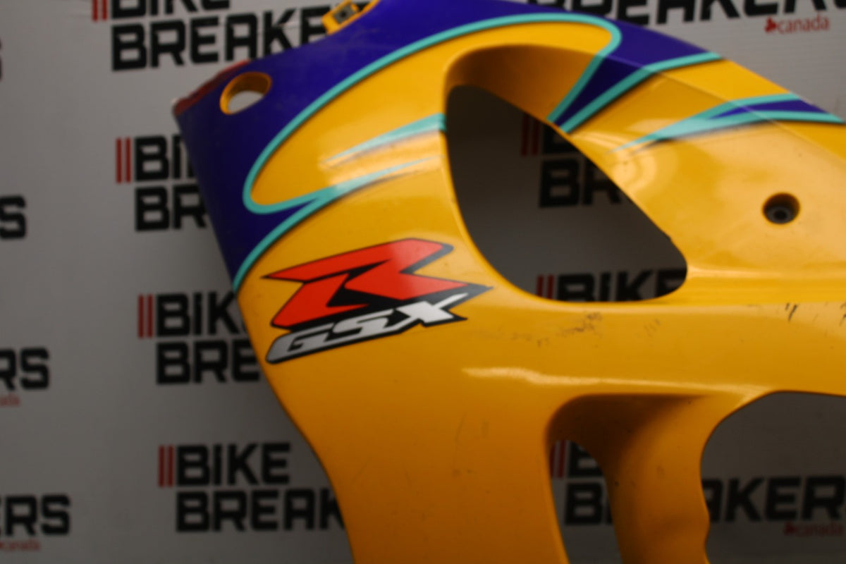 97-00 SUZUKI GSXR600 SRAD LEFT LOWER MID UPPER SIDE FAIRING COWL BB921