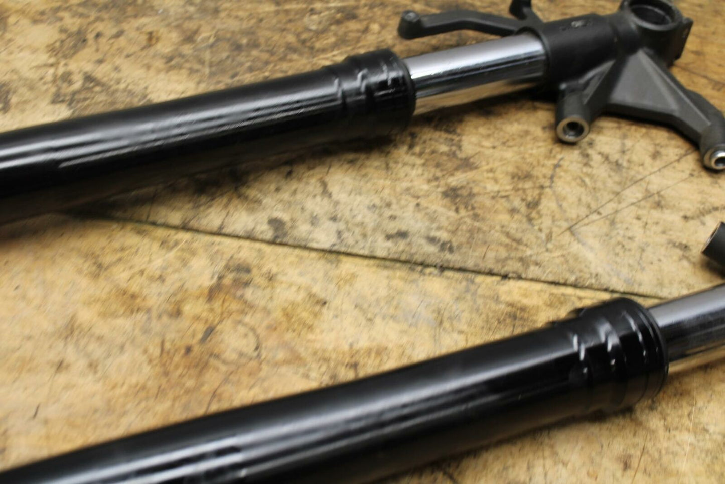 13-18 KAWASAKI NINJA ZX6R FRONT FORKS SHOCK SUSPENSION SET PAIR BB349