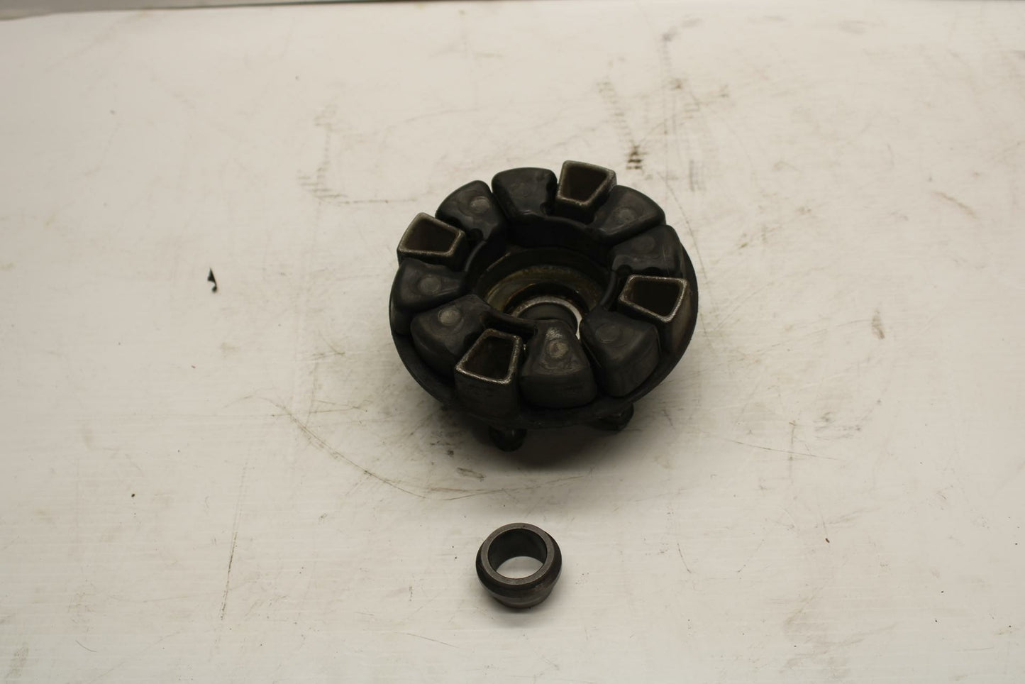 03-04 KAWASAKI NINJA ZX6RR REAR HUB  W SHOCK DAMPERS CUSH ABSORBERS BB264