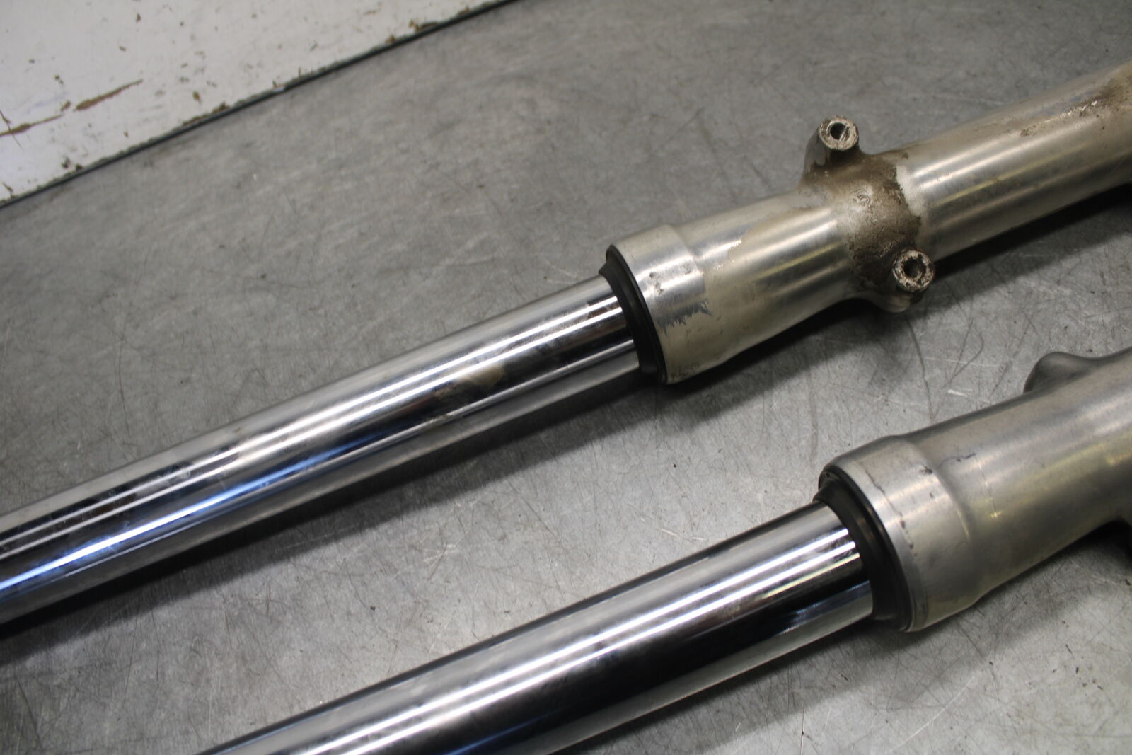 85-86 SUZUKI MADURA 1200 FRONT FORKS SHOCK SUSPENSION SET PAIR BB691