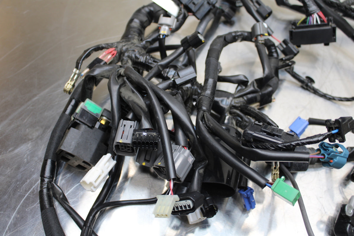 24 KAWASAKI NINJA 500 ABS MAIN ENGINE WIRING HARNESS MOTOR WIRE LOOM BB730