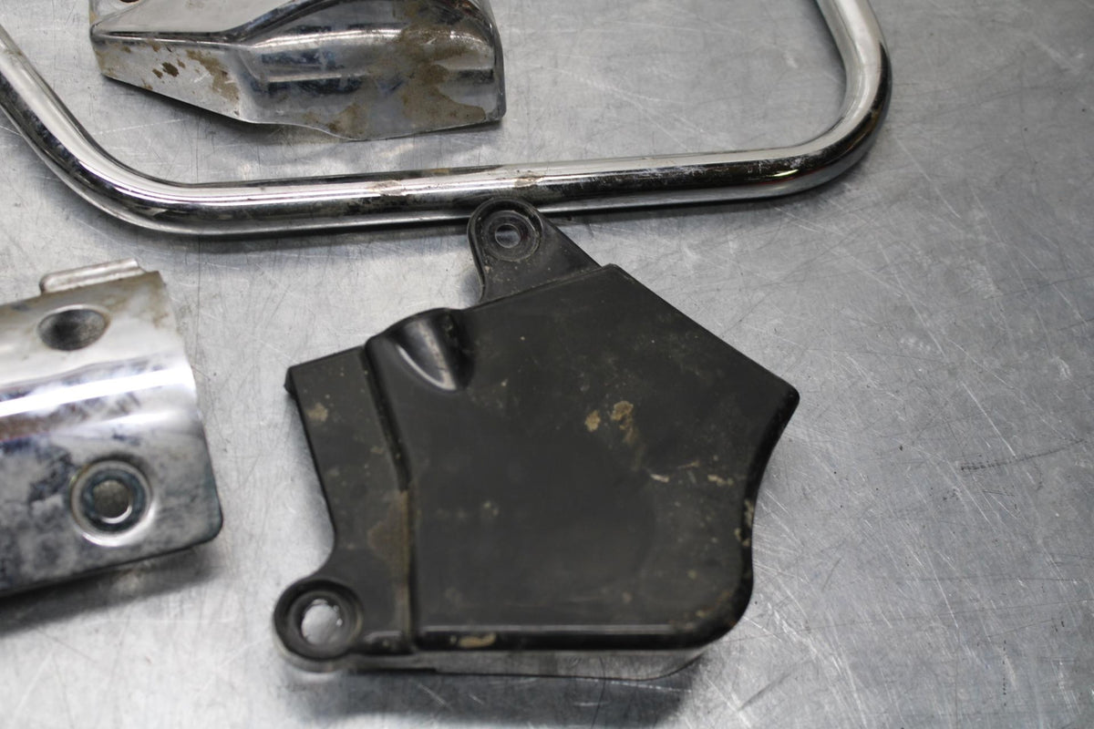 2005 Kawasaki Vulcan 1600 VN1600A ASSORTED CHROME BITS BRACKETS COVERS BB574
