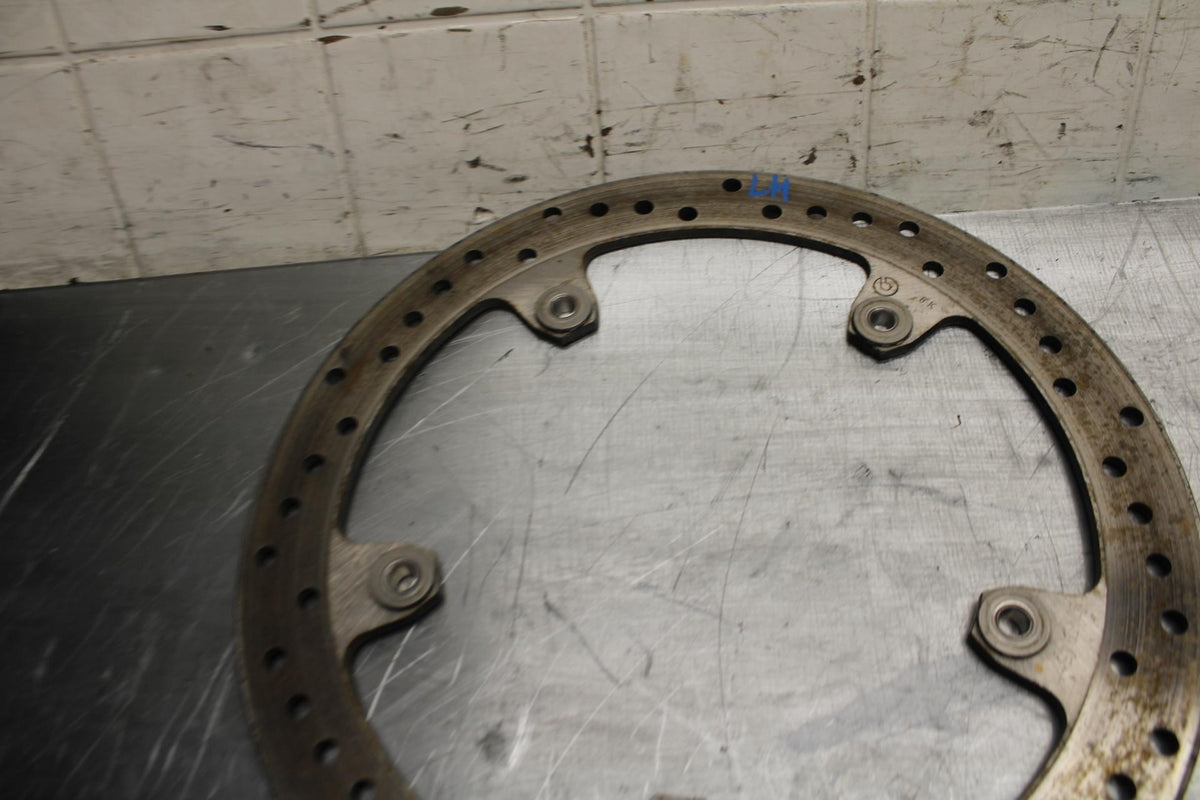 17-20 BMW S1000R FRONT LEFT BRAKE DISC ROTOR BB488